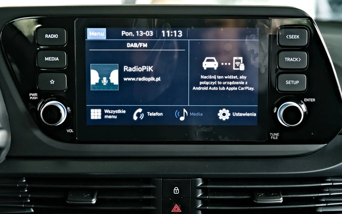 Hyundai i20 cena 75739 przebieg: 8, rok produkcji 2024 z Świdnica małe 562